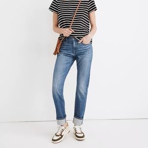 Madewell tomboy straight jeans size 29 NWT.